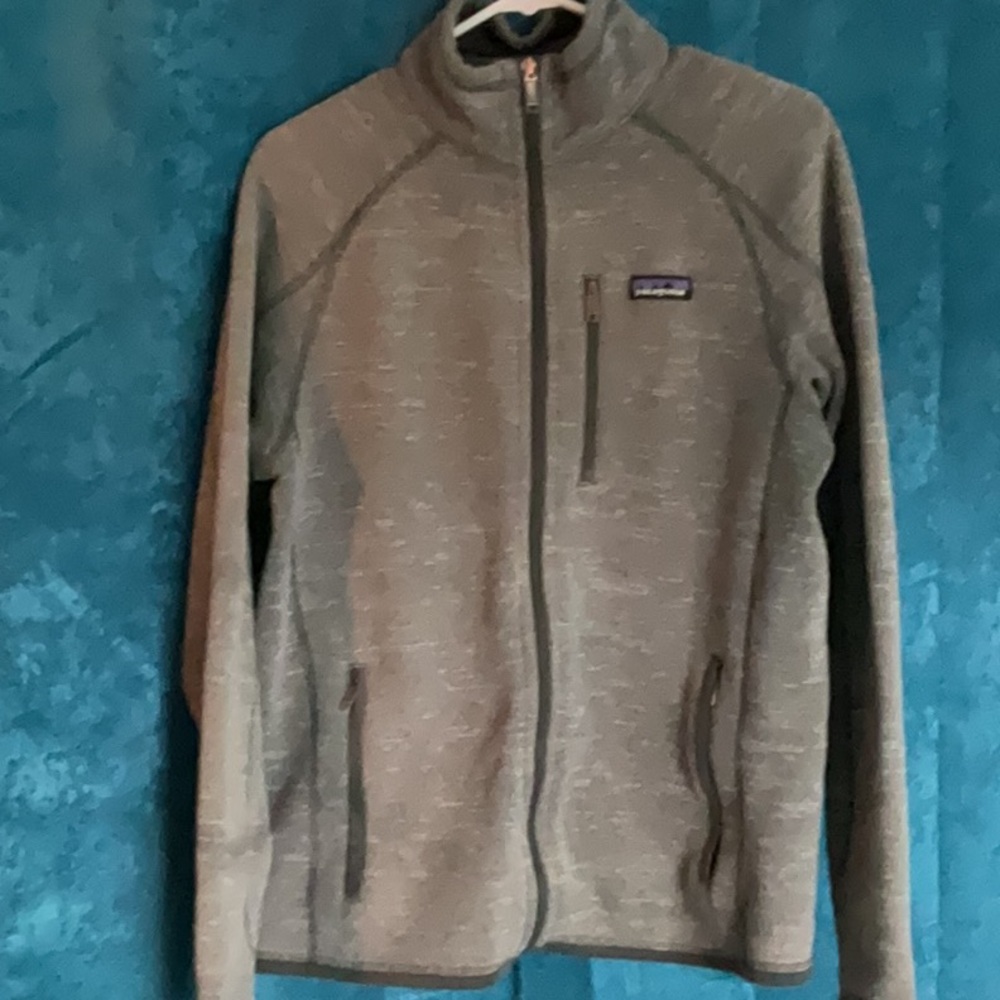 Patagonia Gray Full-Zip Jacket
